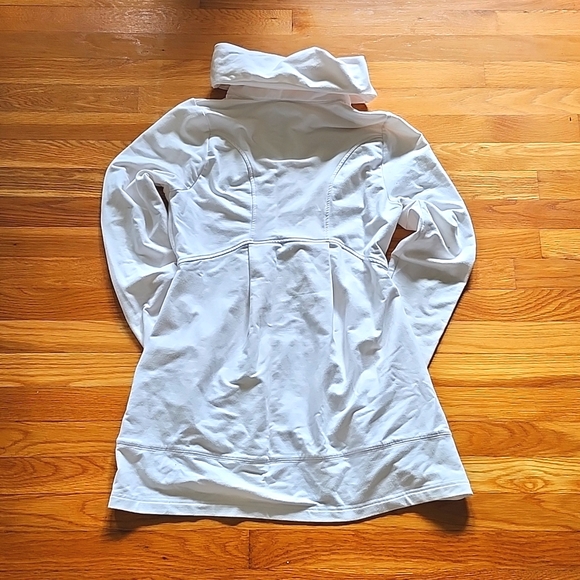 Boston Proper athletic jacket Women's Medium White - Picture 2 of 7